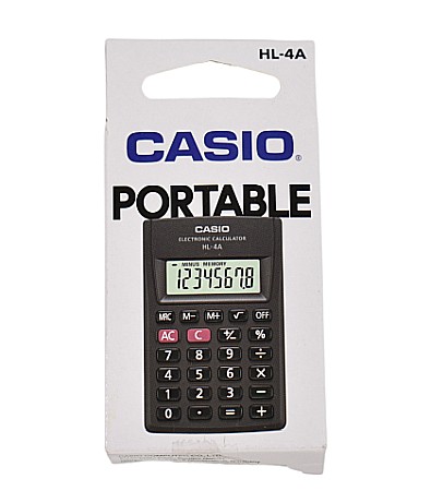 Birotică și accesorii birou - Calculator casio portabil 8dig hl4a