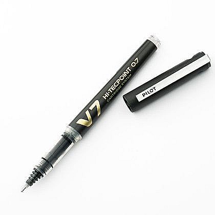 Rechizite școlare - Roller v7 hi-tecpoint reincarcabil negru pbxc-v7-b-bg