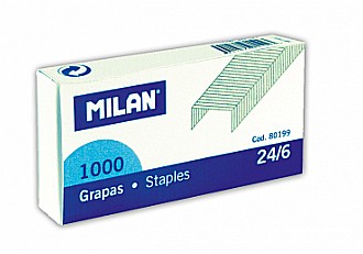 Instrumente și accesorii birou - Capse nr 24/6 milan