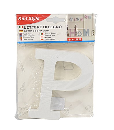 Artă și creativitate - Litera din lemn p 8*11*1.2cm 6217516