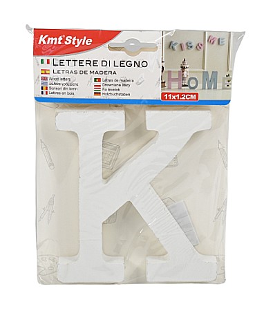 Artă și creativitate - Litera din lemn  k 8*11*1.2cm 6217511