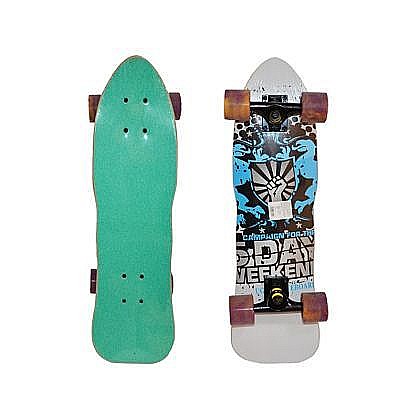Sport și activități în aer liber - Placa skateboard profi, roti silicon,70cm 14838