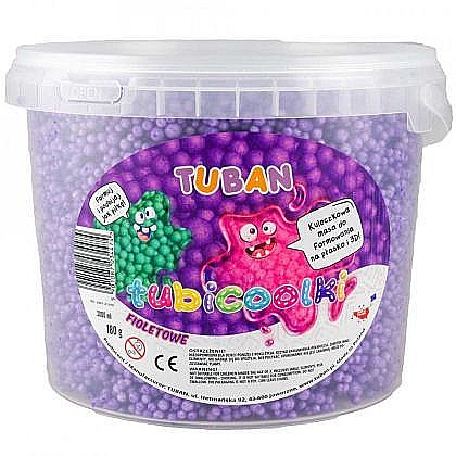 Jucării de creație - Tubicoolki bilute polistiren 3L violet