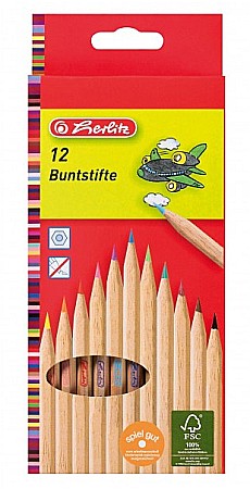 Rechizite școlare - Creioane Color Natur 1/1 Set 12 8660086