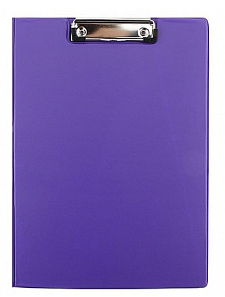 Birotică și accesorii birou - Clipboard dublu A4 32.5×23 cm mov Daco