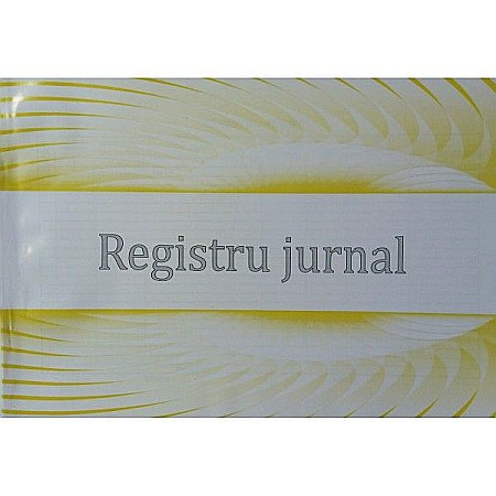 Tipizate și registre - Registru jurnal orizontal