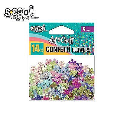 Artă și creativitate - Accesorii craft-confetti floricele 14g sc2037