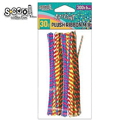 Artă și creativitate - Accesorii craft-sarma plusata 300x6mm 30buc/set sc1988