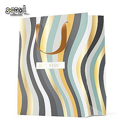 Accesorii pentru impachetat - Punga cadou 31x42x12cm s-cool sc1851 33936