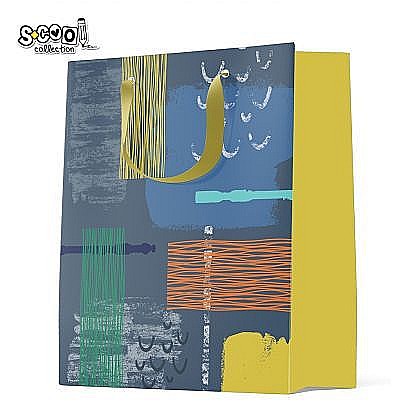 Accesorii pentru impachetat - Punga cadou 31x42x12cm s-cool sc1884 33942
