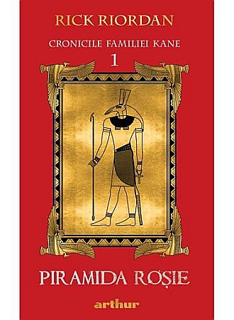 Cărți - Cronicile Kane 1. Piramida roșie – Rick Riordan
