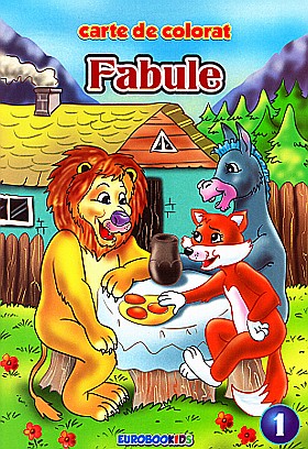 Cărți - Fabule vol I carte de colorat