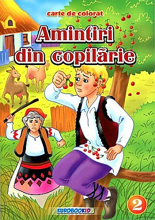 Cărți - Amintiri din copilărie 2 carte de colorat