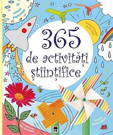 Cărți - 365 de activități științifice și distractive – Minna Lacey, Lisa Gillepsie, Lucy Bowman