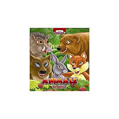Cărți - Animale salbatice-carte pliata 