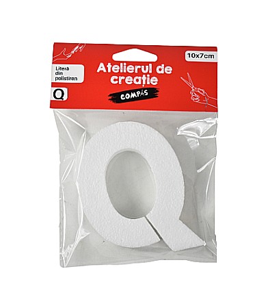 Artă și creativitate - Accesorii craft- litera q polistiren