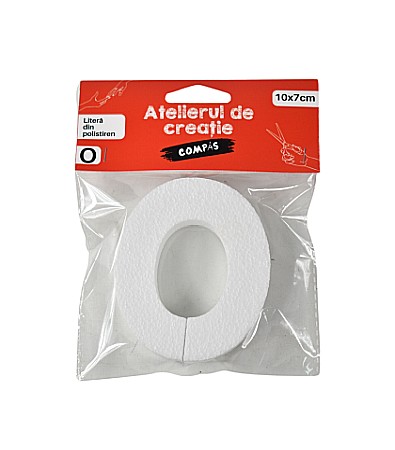 Artă și creativitate - Accesorii craft- litera o polistiren