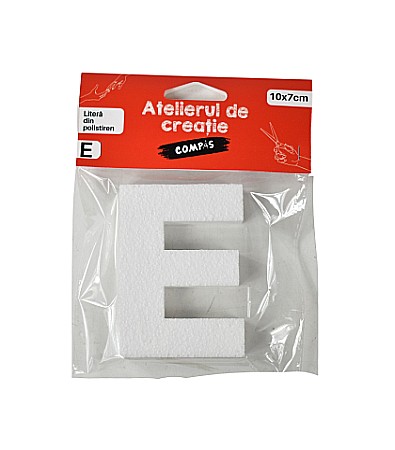 Artă și creativitate - Accesorii craft- litera e polistiren