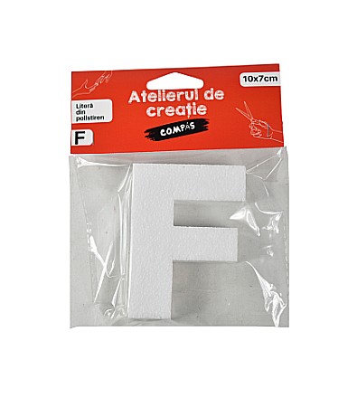 Artă și creativitate - Accesorii craft- litera f polistiren