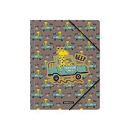 Organizare și arhivare - Mapa cu elastic traveling giraffe a4 erich 52890