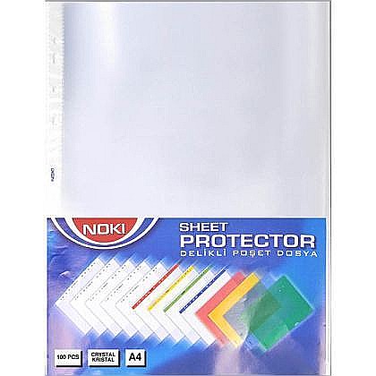 Folii de protecție - Folie protectie a4 cristal 45 mic 100/set noki nk544345