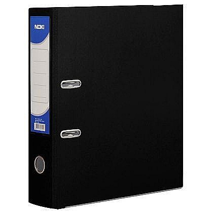 Birotică și accesorii birou - Biblioraft plastifiat 70mm Noki negru