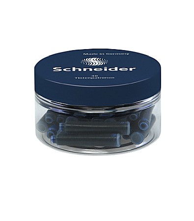 Instrumente de scris - Patron stilou schneider 30/borcan albstru inchis cer034