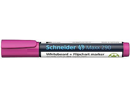 Markere - Marker whiteboard + flipchard schneider 290 roz