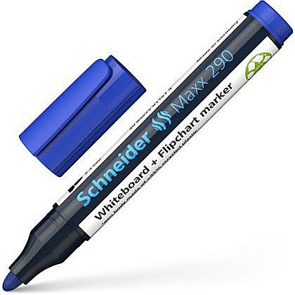 Markere și textmarkere - Marker Schneider Maxx 290 albastru pentru whiteboard si flipchart