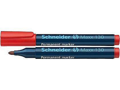 Instrumente de scris - Marker permanent 130 rosu 300802 schneider
