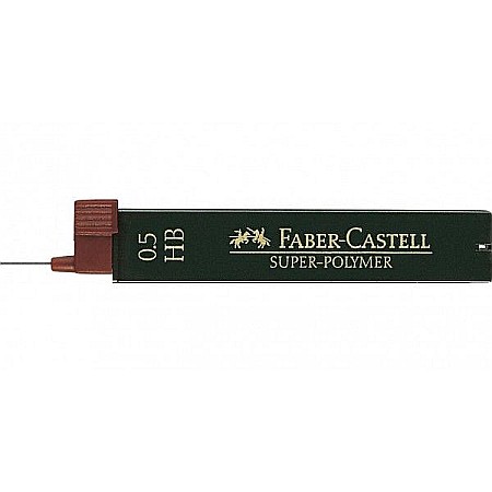 Mine și rezerve - Mina creion super polymer 0.5 mm HB Faber-Castell