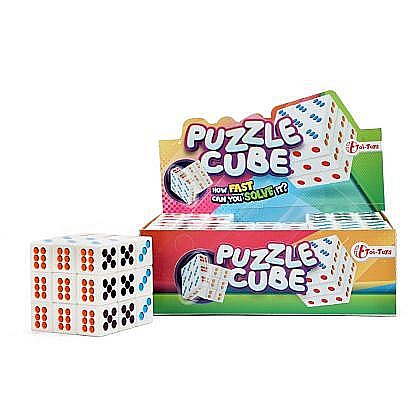 Jocuri educative și de societate - Cub magic tip rubik zar toi-toys 35345a