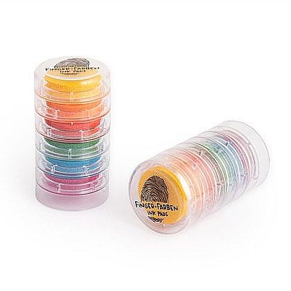 Ștampile și șabloane - Set stampile pentru amprente 6 culori trendhaus 957047