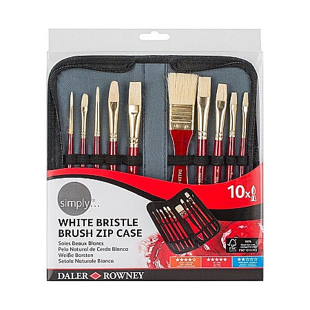 Artă și creativitate - Trusa 10 pensule simply oil fl216949010