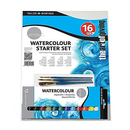 Pânze pictură - Set starter simply watercolour fl134500005