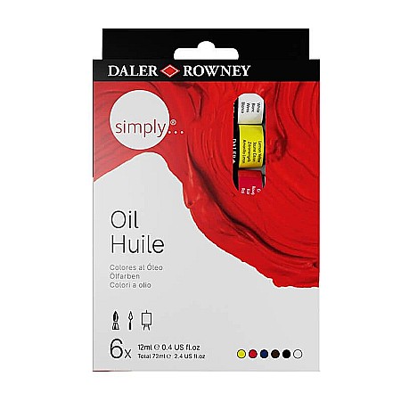 Rechizite școlare - Set 6x12ml simply oil fl118500006