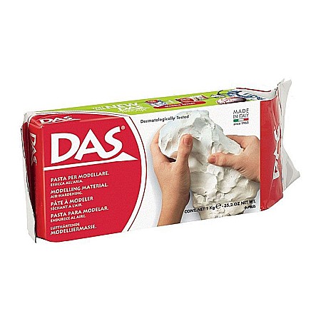 Lut și pastă modelaj - Pasta modelaj alba 500gr das l0387000