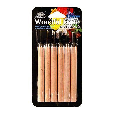 Accesorii pictură - Cutite gravura set 6buc ch e5421/6