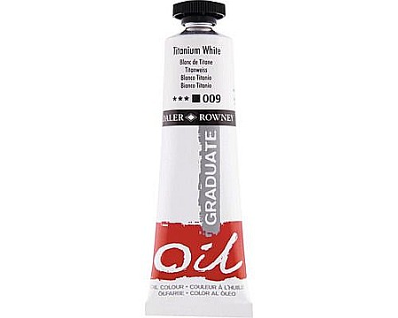 Artă și creativitate - Culori ulei graduate 38ml titanium white fl117038009