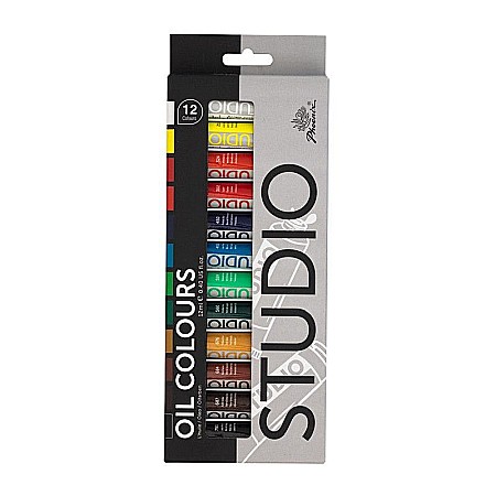 Artă și creativitate - Culori ulei 12x12ml set phoenix ch po1212