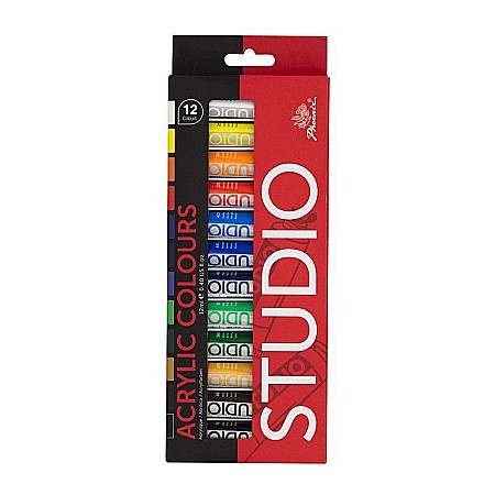 Artă și creativitate - Culori acril set 12x12 ml phoenix ch pa1212