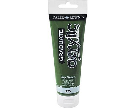 Culori acrilice - Culori acril graduate 120ml sap green fl123120375