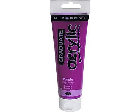 Culori acrilice - Culori acril graduate 120ml purple fl123120433