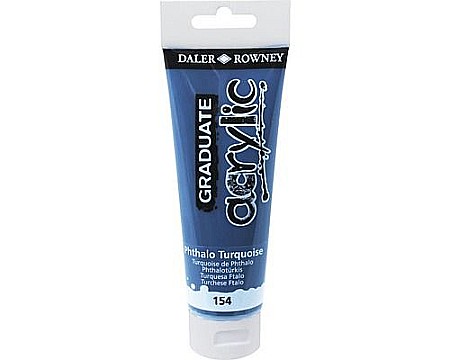 Culori acrilice - Culori acril graduate 120ml phthalo turquiose fl123120154