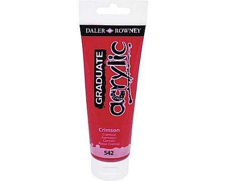 Culori acrilice - Culori acril graduate 120ml crimson fl123120542