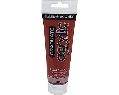 Culori acrilice - Culori acril graduate 120ml burnt sienna fl123120201