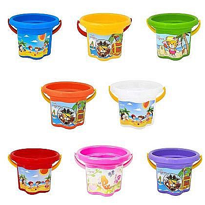 Jucării pentru nisip - Galetusa nisip floare 1.5l 14.5x18cm tigres 39628