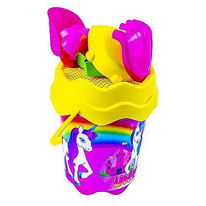 Jucării pentru nisip - Galetusa nisip+accesorii 7 buc/set dsw1875