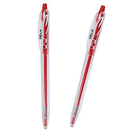 Rechizite școlare - Pix linc offix rt mina rosie 4051 red