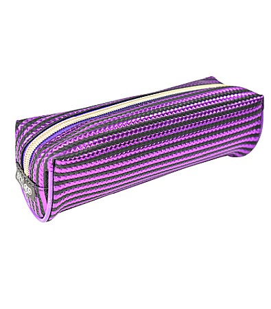 Penare tip etui - Penar Strigo fete 1 compartiment tip etui mov